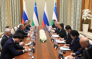 Сенат Төрайымы Т.Нарбаеваның Ресей Федерациясы Федералдық Мәжілісі Мемлекеттік Думасының төрағасы В.Володинмен кездесуі өтті