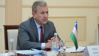 Первый заместитель Председателя Сената С. Сафоев встретился с парламентским заместителем министра иностранных дел Японии