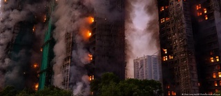 Hong Kong apartment complex fire: at least 44 victims