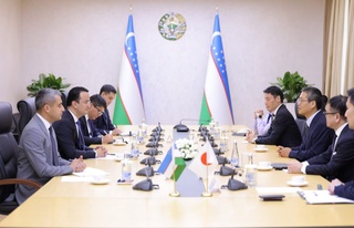 JICAнинг Ўзбекистондаги ваколатхонасининг янги раҳбари билан учрашув бўлиб ўтди