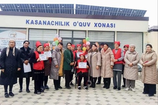 Yangi Batosh mahallasida kasanachilik o'quv markazi ochildi