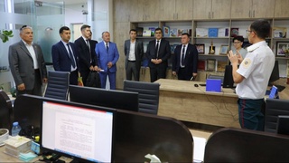 Делегация МВД Республики Таджикистан посетила ГУВД г. Ташкента