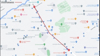 Toshkentda ayrim koʻchalar vaqtincha yopildi