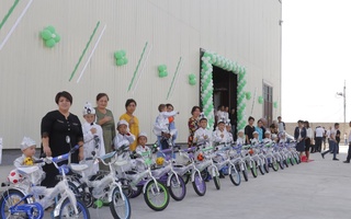 Ховосда 25 миллиард сўмлик янги пахта тозалаш корхонаси фойдаланишга топширилди