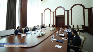 The Central Bank of Uzbekistan held a meeting with representatives of the Asian Infrastructure Investment Bank