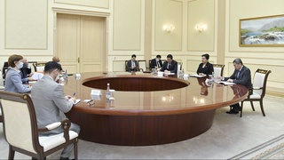 Сенат Раиси Жаҳон банкининг Марказий Осиё буйича минтақавий директори билан учрашди