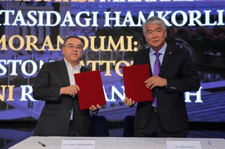 Xalqaro turkiy madaniyat tashkiloti — TURKSOY va Markaz oʻrtasida hamkorlik memorandumi imzolandi