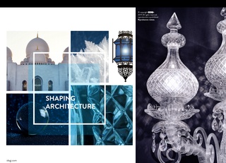 Ислом цивилизацияси маркази италян ойналари ва биллур буюмлари билан безатилади