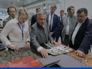 Татаристон Республикаси Раиси Рустам Минниханов «Чирчиқ» кимё-индустриал технопаркига ташриф буюрди