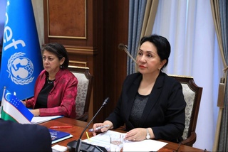 Раиси Сенат бо директори минтақавии ЮНЕСКО мулоқот кард