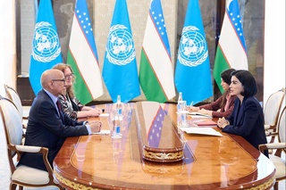 Саида Мирзиёева БМТ Бош котибининг иқтисодий ривожланиш бўйича ёрдамчиси билан учрашди