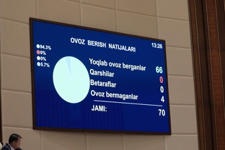 Senatorlar amaliyotda koʻplab qulayliklarni yaratadigan qonunni imzolashdi.