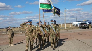 Военнослужащие из Узбекистана принимают участие в учениях ШОС «Мирная миссия-2021»