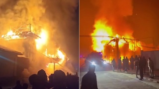 Andijon tumanidagi xonadonda sodir boʻlgan yongʻin bartaraf etildi