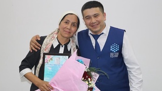 Фарғонада «Оналарга эҳтиром» тадбирлари давом этмоқда. Бу гал ДХМ да