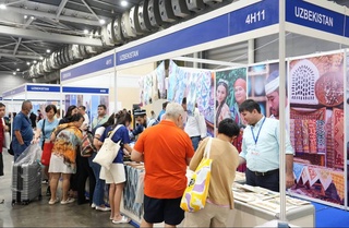 Делегация Узбекистана приняла участие в туристической ярмарке «NATAS Holidays 2023»