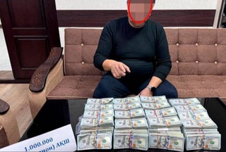 Заместитель хокима Чирчика задержан при получении взятки в размере 1 млн долларов