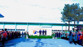 В Ходжаабадском районе открылось новое текстильное предприятие