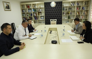 «EPS» орталығының басшысымен кездесу өтті