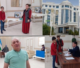 В туркменском городе Дашогузе состоялось досрочное голосование на референдуме по Конституции Узбекистана