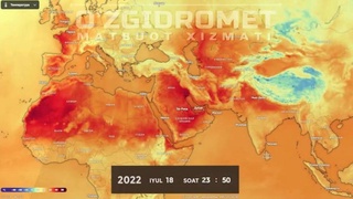 The weekend in Uzbekistan is expected to be very hot