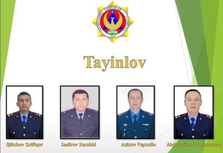 ФВВнинг марказий аппарати ҳамда ҳудудий тузилмаларида қатор тайинловлар амалга оширилди