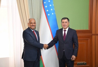 Владимир Норов принял Чрезвычайного и Полномочного Посла Султаната Оман в Узбекистане