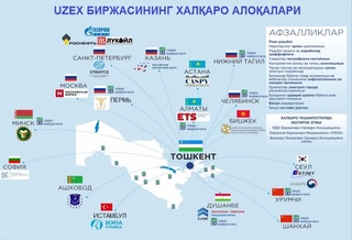 Ўзбекистон биржасининг хориждаги янги савдо майдончалари очилди