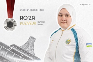 Roʻza Kuziyeva - Paralimpiya oʻyinlari kumush medal sohibi