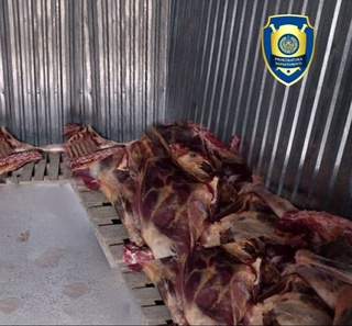 Салкам уч тоннали яроқсиз гўшт маҳсулоти тўхтатиб қолинди