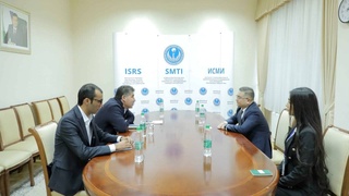 Состоялась встреча с директором Национального института стратегических исследований Кыргызстана