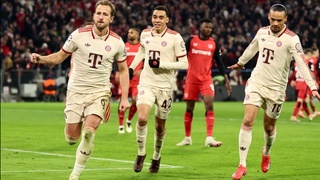 Дубль Кейна помог «Баварии» разгромить «Байер» на Allianz Arena