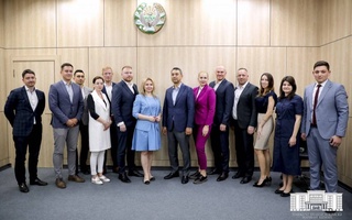 В хокимияте Ташкента состоялась встреча с IT-предпринимателями из Латвии