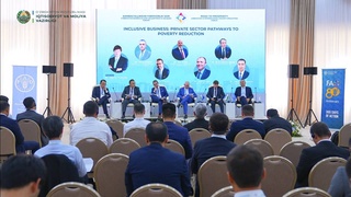 В Намангане прошел Международный форум «От бедности к процветанию»