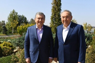 Ўзбекистон Республикаси Президенти ва Қозоғистон Республикаси Биринчи Президентининг амалий учрашуви бўлиб ўтди