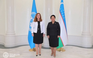 Танзила Нарбаева встретилась с главой Регионального центра ООН по превентивной дипломатии в Центральной Азии