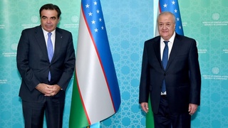 Абдулазиз Камилов Европа комиссияси вице-президенти билан учрашди