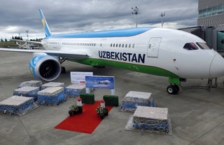 Ўзбекистон ҳаво йўлларига олтинчи Boing-787 авиалайнери олиб келинмоқда