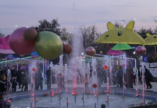 “Ёшлар” истироҳат боғи туман маркази кўркига кўрк қўшди