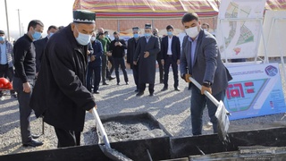 Чустда 4 та кичик саноат зонасига тамал тоши қўйилди