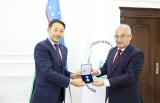 Инсон ҳуқуқлари бўйича Ўзбекистон Республикаси Миллий марказига Осиёда ҳамкорлик ва ишонч чоралари бўйича кенгаш томонидан мукофотланди