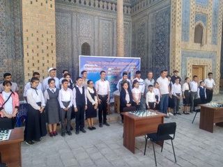 “Тош ҳовли” саройида шахмат бўйича халқаро мусобақа ўтказилди