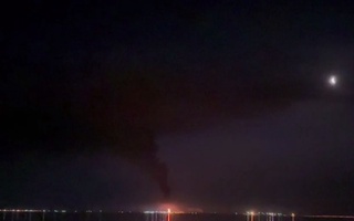 Россия Федерациясининг Краснодар ўлкасида нефть омборида ёнғин содир бўлди