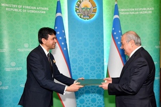 Ҳиндистон элчиси билан учрашув