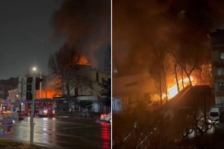 Poytaxtdagi kafelarning birida yongʻin sodir boʻldi