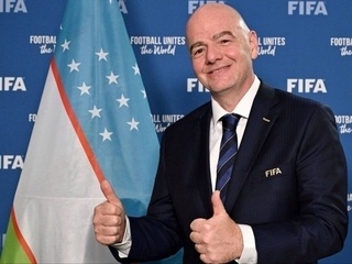 ФИФА президенти Ўзбекистонга келади