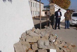 В Самарканде обрушилась стена школы, выигравшей в Open budjet 1,2 млрд сумов