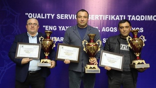 Намунали автомобилларга ёқилғи қуйиш станциялари “Quality service” сертификати билан тақдирланди 