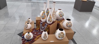 "Навқирон Ўзбекистон" Республика ёш ижодкорлар амалий санъат кўргазмаси ўз ишини бошлади