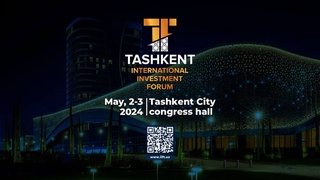 The III International Investment Forum will start its work in Tashkent today